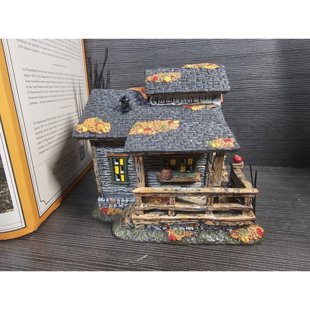 Department 56 Halloween Ichabod Crane's House 6014052 Lighted Building - Picture 5 of 8